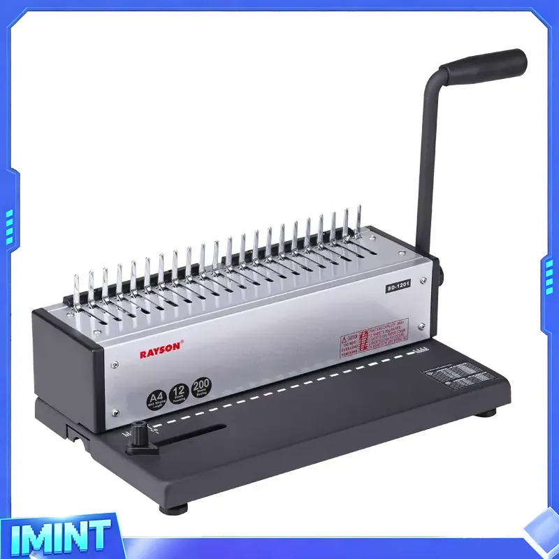 Bindownica grzbietowa Rayson S – Binding Machine Comb recenzja i cena