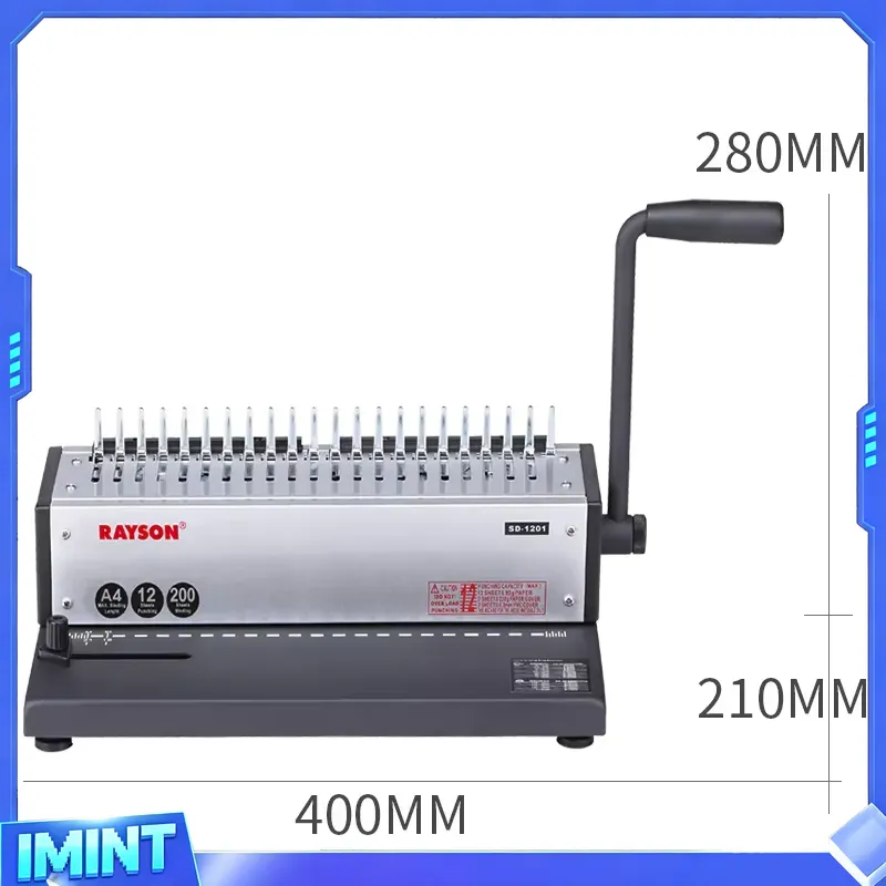Bindownica grzbietowa Rayson S – Binding Machine Comb recenzja i cena